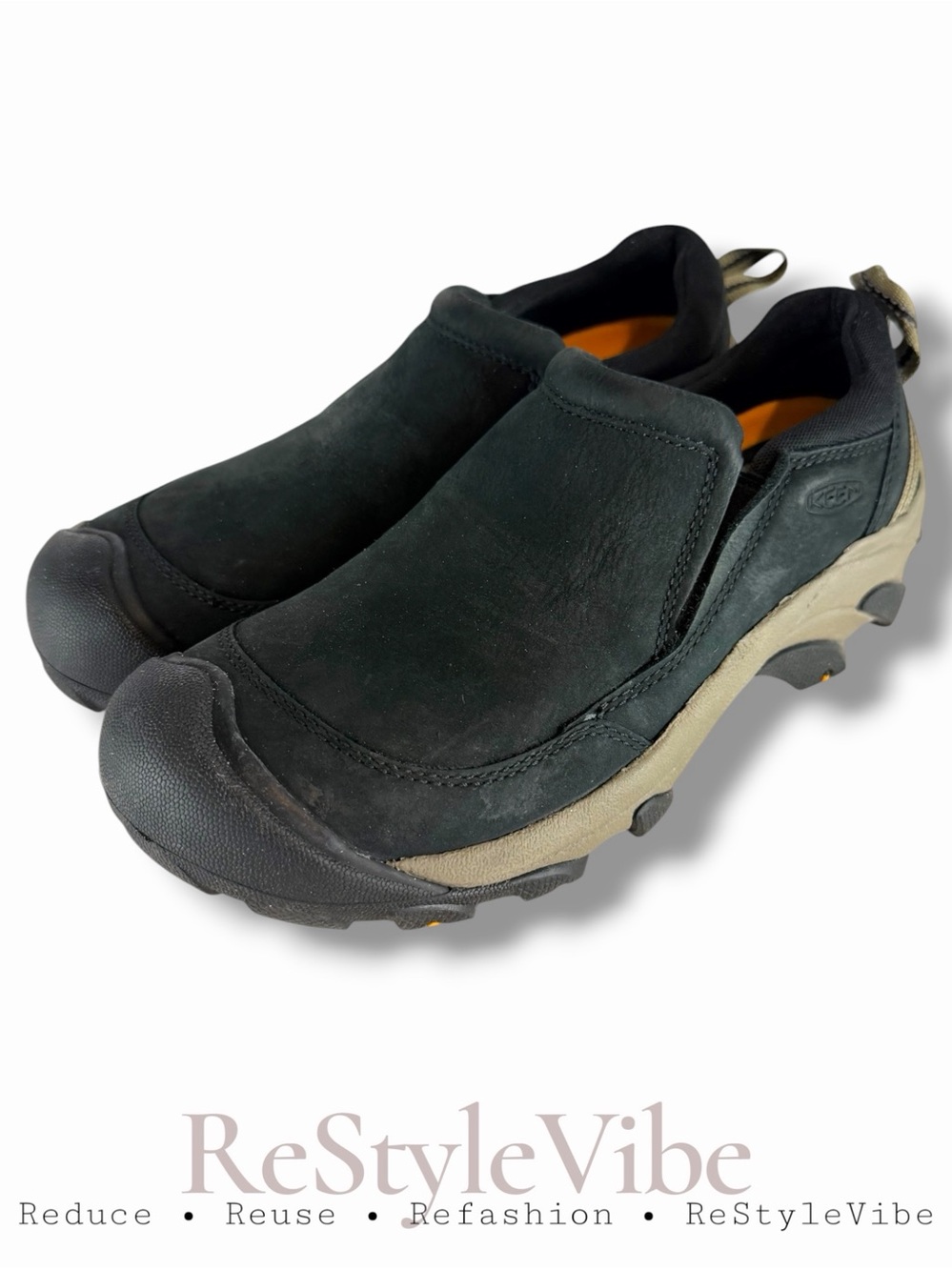 KEEN Women’s Size 8.5 Shoes Slip On Style Hiking Leather Arch Support Trail